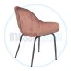 Eco Mini Berjer Sandalye ( Krom Metal Ayak ) Eco Mini Berjer Sandalye ( Krom Metal Ayak )