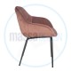 Eco Mini Berjer Sandalye ( Krom Metal Ayak ) Eco Mini Berjer Sandalye ( Krom Metal Ayak )