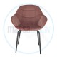 Eco Mini Berjer Sandalye ( Krom Metal Ayak ) Eco Mini Berjer Sandalye ( Krom Metal Ayak )