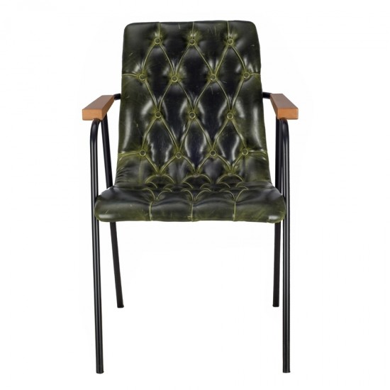 Nayt Sandalye Deri Kapitone