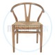 Danish Wishbone Sandalye Hasır Naturel Danish Wishbone Sandalye Hasır Naturel
