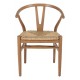 Danish Wishbone Sandalye Hasır Naturel Danish Wishbone Sandalye Hasır Naturel