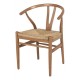 Danish Wishbone Sandalye Hasır Naturel Danish Wishbone Sandalye Hasır Naturel