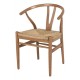 Danish Wishbone Sandalye Hasır Naturel Danish Wishbone Sandalye Hasır Naturel