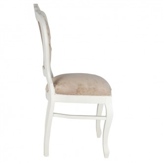 Rome Oymalı Kapitone  Rustik  Sandalye