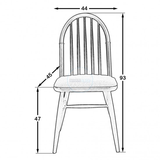 Ercol Windso Amerikan Sandalye Ercol Windso Amerikan Sandalye