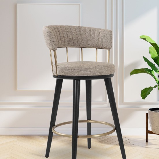 Selfron Roze Bar Sandalyesi