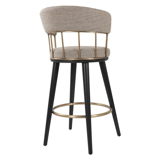 Selfron Roze Bar Sandalyesi