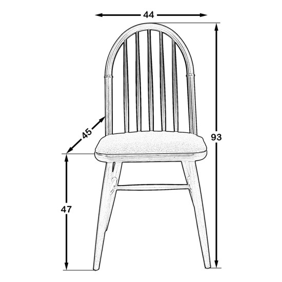 Ercol Windso Amerikan Sandalye