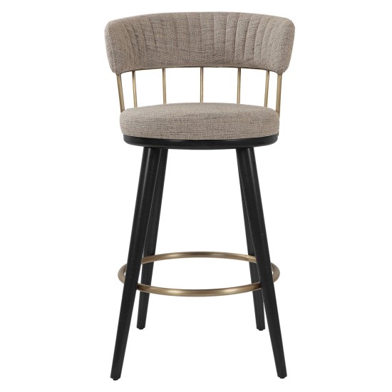 Selfron Roze Bar Sandalyesi