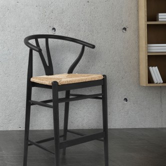 Danish Wishbone Bar Sandalye