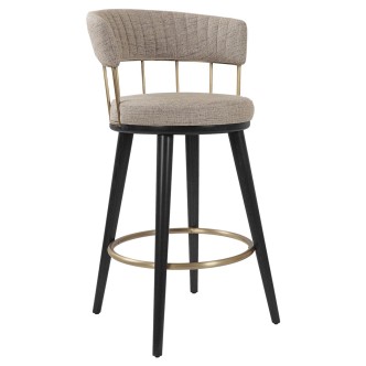 Selfron Roze Bar Sandalyesi