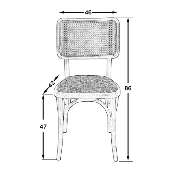 Sofa Thonet Hazeran Sandalye