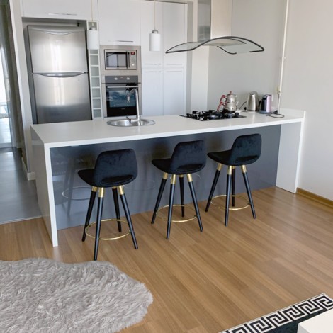 Modüs Gold Bar Tabure