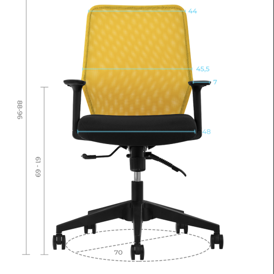 Zeno File Ofis Çalışma Sandalyesi