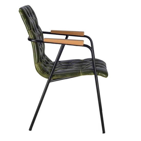 Nayt Sandalye Deri Kapitone