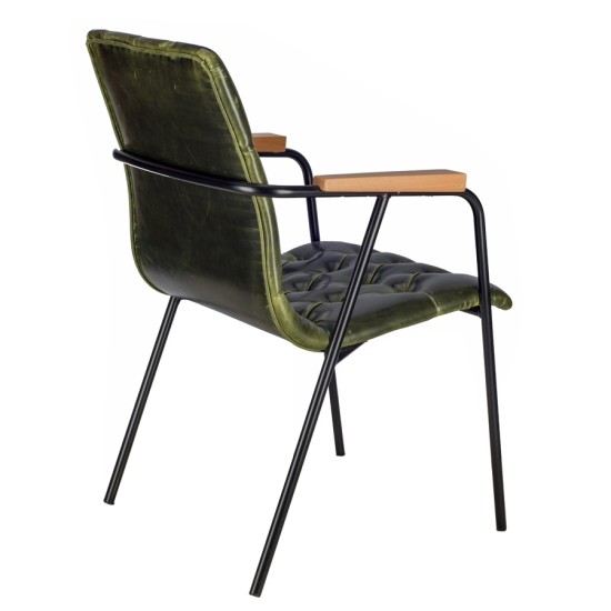 Nayt Sandalye Deri Kapitone