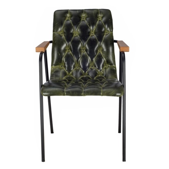 Nayt Sandalye Deri Kapitone