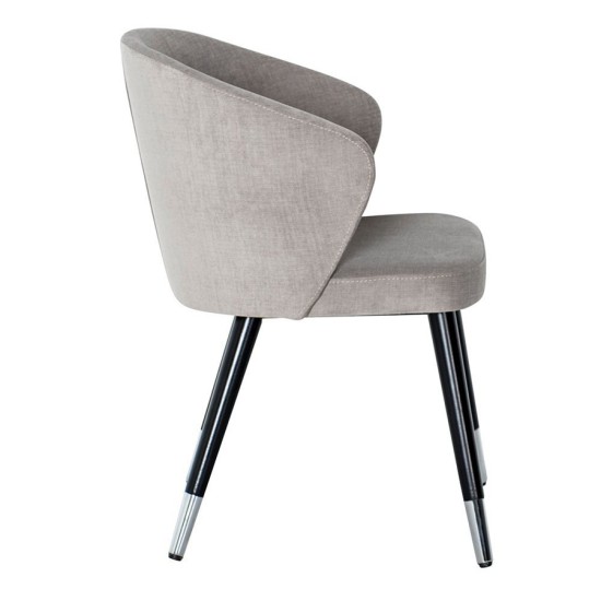 Polo Kollu Gümüş Sandalye