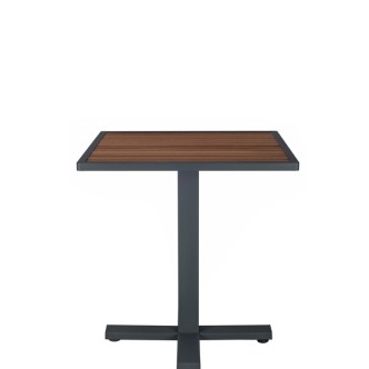 Alüminyum İreko Ahşap  Masa