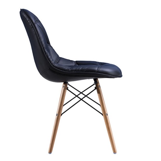 Pural Deri Kaplama Kapitoneli Sandalye