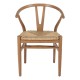 Danish Wishbone Sandalye Hasır Naturel