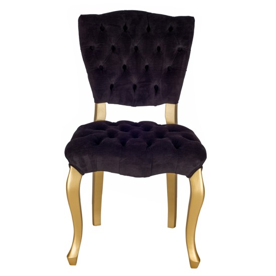 Mudy  Gold Chester Sandalye