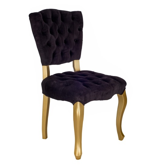 Mudy  Gold Chester Sandalye